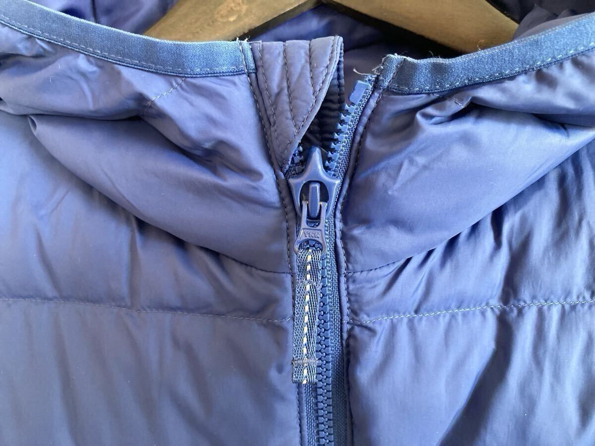 UNIQLO ユニクロ BOYS ライトウォームパデットパーカ ブルー 150_画像3