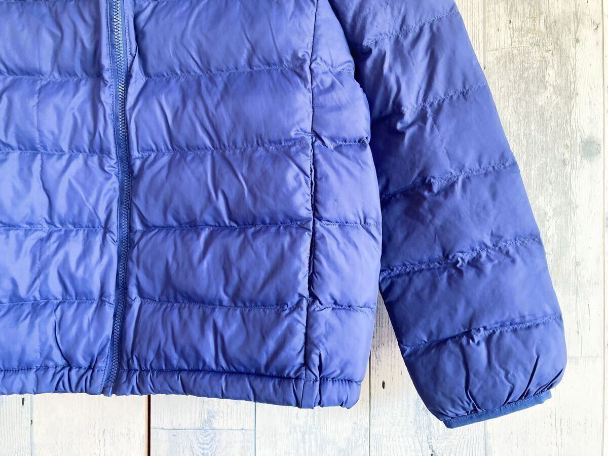 UNIQLO ユニクロ BOYS ライトウォームパデットパーカ ブルー 150_画像5