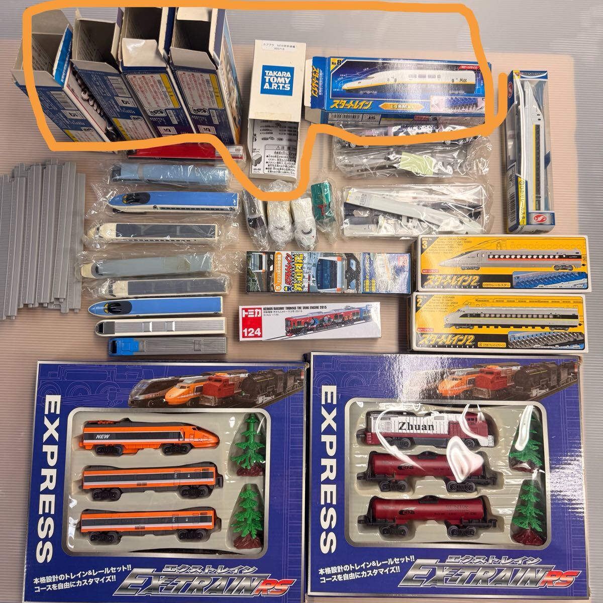 最終値下げ　鉄道模型 電車 プラレール 車両 レール 線路 新幹線　エクストレイン　タカラトミー　トミカ　トーマス　スタートレインまとめ_画像1