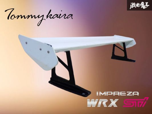 【超希少！】 トミーカイラ M20ｂ GDB 丸目 インプレッサ WRX STI コンプリートカー 用 リア トランクスポイラー 外装 エアロ 即納_画像1