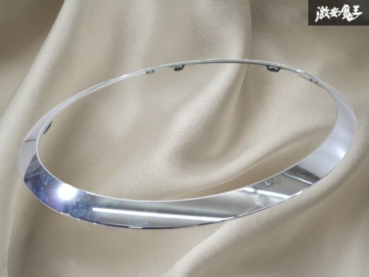 BMW 純正 MINI ミニ F55 F56 F57 ミニクーパー メッキ ヘッドライト ヘッドランプ トリム 左 左側 7300631 即納 在庫有 棚_画像1