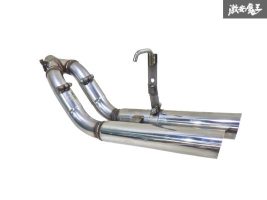 【ストア出品】社外 ステンレス製 マフラー リアピース 加工用 17クラウン取り外し 即納 棚E-4_画像1