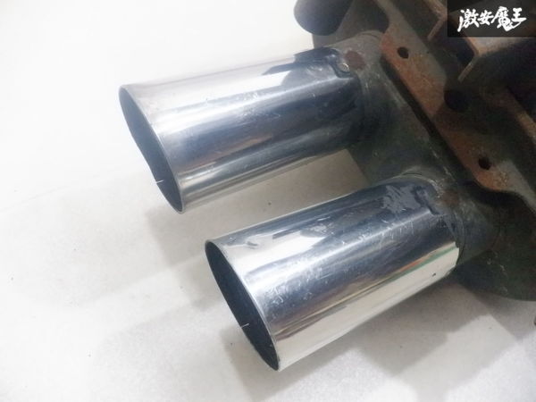 マツダ 純正 SA22C サバンナRX-7 RX7 12A ターボ マフラー リアピース ノーマル 当時物 ロータリー 即納 棚F-2_画像2