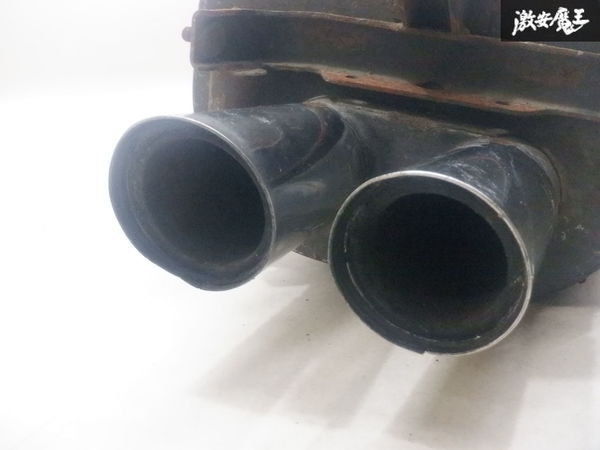 マツダ 純正 SA22C サバンナRX-7 RX7 12A ターボ マフラー リアピース ノーマル 当時物 ロータリー 即納 棚F-2_画像3