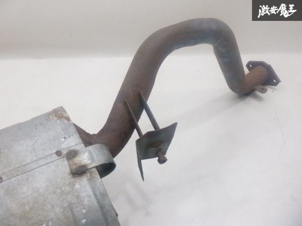 マツダ 純正 SA22C サバンナRX-7 RX7 12A ターボ マフラー リアピース ノーマル 当時物 ロータリー 即納 棚F-2_画像4