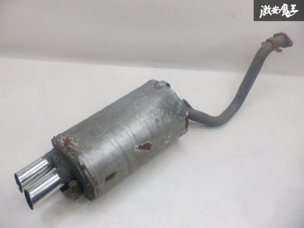マツダ 純正 SA22C サバンナRX-7 RX7 12A ターボ マフラー リアピース ノーマル 当時物 ロータリー 即納 棚F-2_画像5