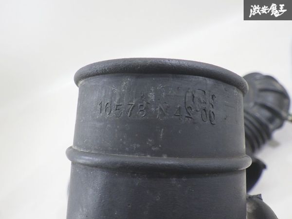【実働外し】 マツダ 純正 SA22C サバンナ RX-7 RX7 後期 ターボ ホース パイプ パイピング 3点セット 16578-N4200 棚4-2_画像7