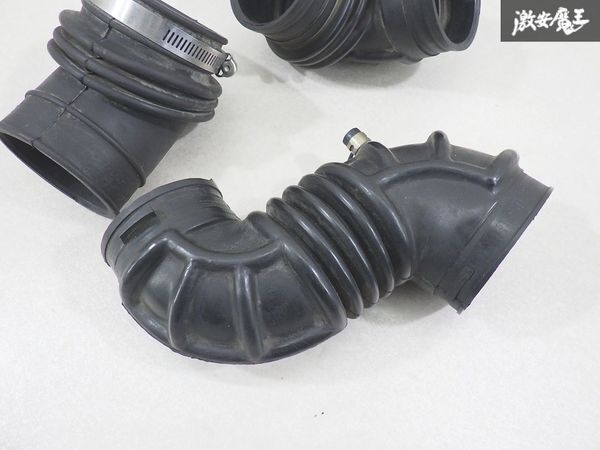 【実働外し】 マツダ 純正 SA22C サバンナ RX-7 RX7 後期 ターボ ホース パイプ パイピング 3点セット 16578-N4200 棚4-2_画像8