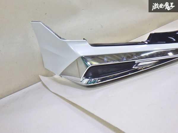 【破損無し】MODELLISTA モデリスタ MZRA90 ZWR90 90系 ヴォクシー フロントスポイラー エアロ 白パール系 MSD41-28003 即納 棚_画像4