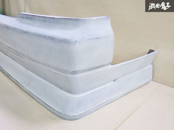 【取り付け可能】社外 FRP製 C35 ローレル クラブS メダリスト リア バンパー スポイラー ドリ車 外装 エアロ サフ塗装 即納 棚_画像3