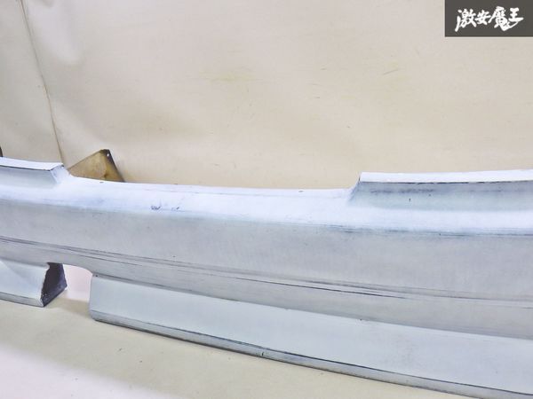 【取り付け可能】社外 FRP製 C35 ローレル クラブS メダリスト リア バンパー スポイラー ドリ車 外装 エアロ サフ塗装 即納 棚_画像4