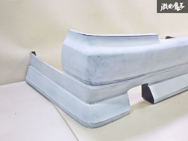 【取り付け可能】社外 FRP製 C35 ローレル クラブS メダリスト リア バンパー スポイラー ドリ車 外装 エアロ サフ塗装 即納 棚_画像5