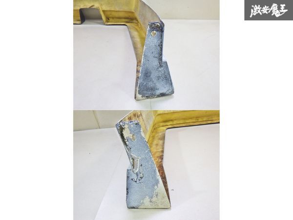 【取り付け可能】社外 FRP製 C35 ローレル クラブS メダリスト リア バンパー スポイラー ドリ車 外装 エアロ サフ塗装 即納 棚_画像8