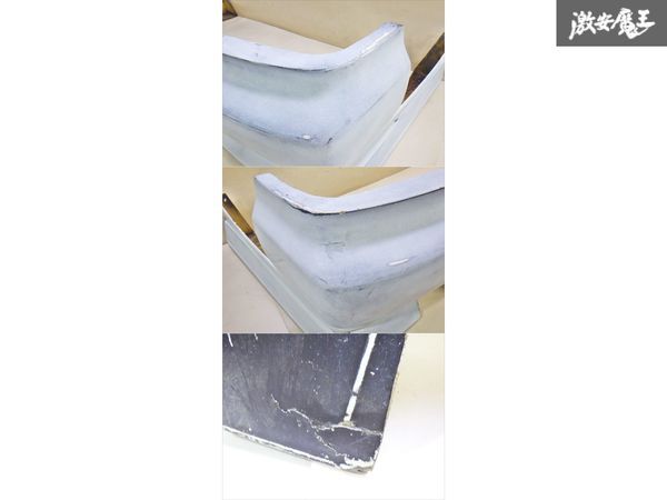 【取り付け可能】社外 FRP製 C35 ローレル クラブS メダリスト リア バンパー スポイラー ドリ車 外装 エアロ サフ塗装 即納 棚_画像9