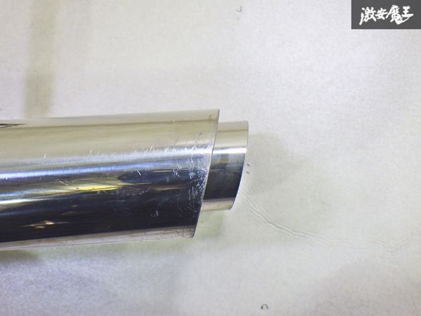 【ストア出品】社外 ステンレス製 マフラー リアピース 加工用 17クラウン取り外し 即納 棚E-4_画像8