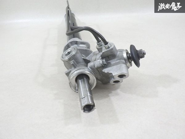 【実働外し ストア出品】 日産 純正 S15 シルビア スペックR ステアリングシャフト ギアラック ステアリングラック 即納 棚E-1_画像4