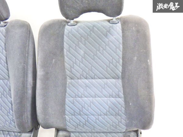 【破れ無し】日産純正 S14 シルビア SILVIA 後期 フロント シート 左右 シートレール付 スライドOK 即納 棚2F-M-2_画像6