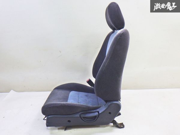 日産 純正 S14 シルビア SILVIA 後期 フロント シート 左 左側 助手席側 バックル レール付 S13 S15 RPS13 180SX 棚2F-C-3_画像6