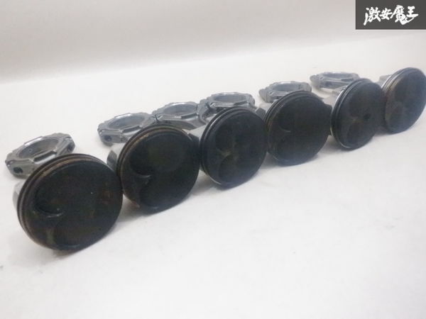 日産 純正 Z34 フェアレディZ VQ37VHR ピストン コンロッド 1台分 95.5mm ノーマル 即納 CV36 スカイライン KY51 フーガ 棚J‐2_画像8