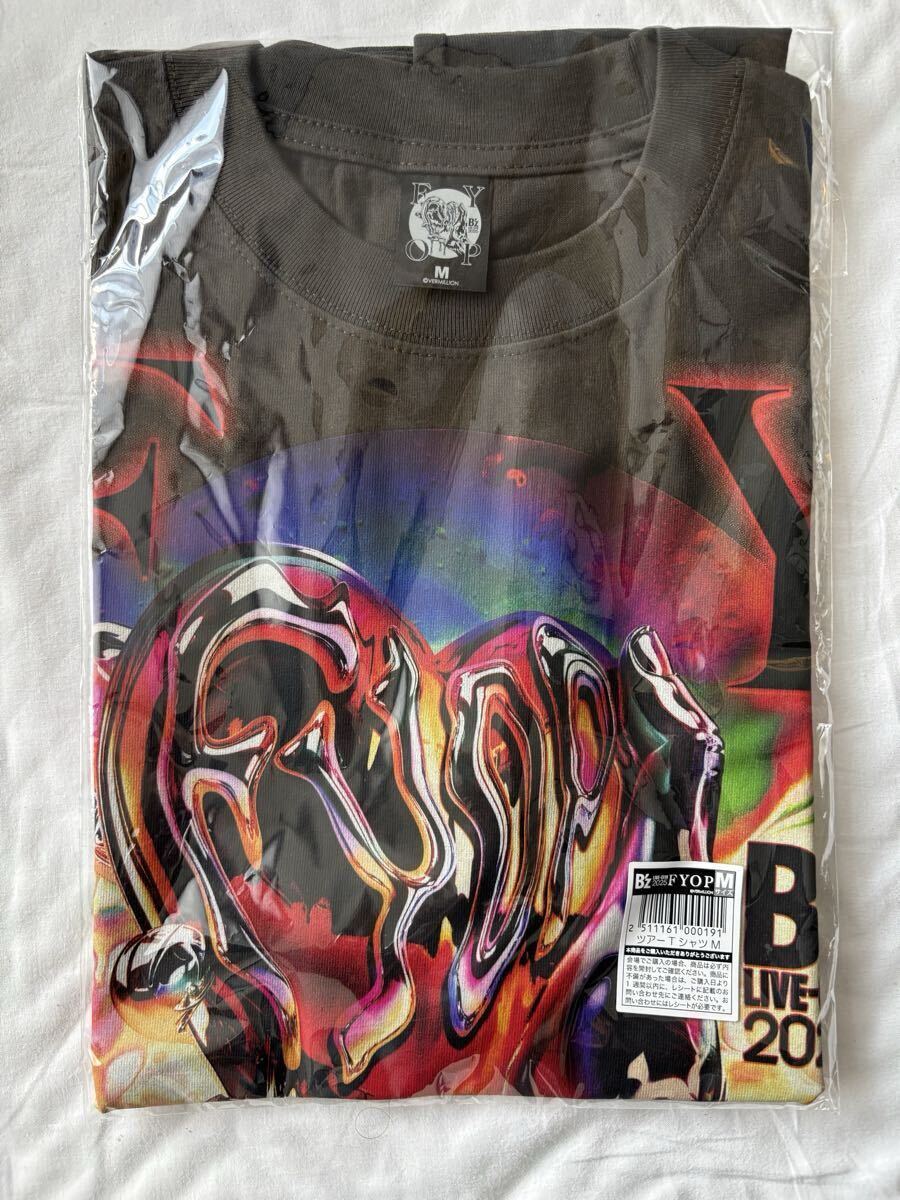 B'z LIVE-GYM 2025 FYOPツアーTシャツM新品未開封松本孝弘稲葉浩志B'zビーズTAKINABAナゴヤバンテリンドーム名古屋_画像3