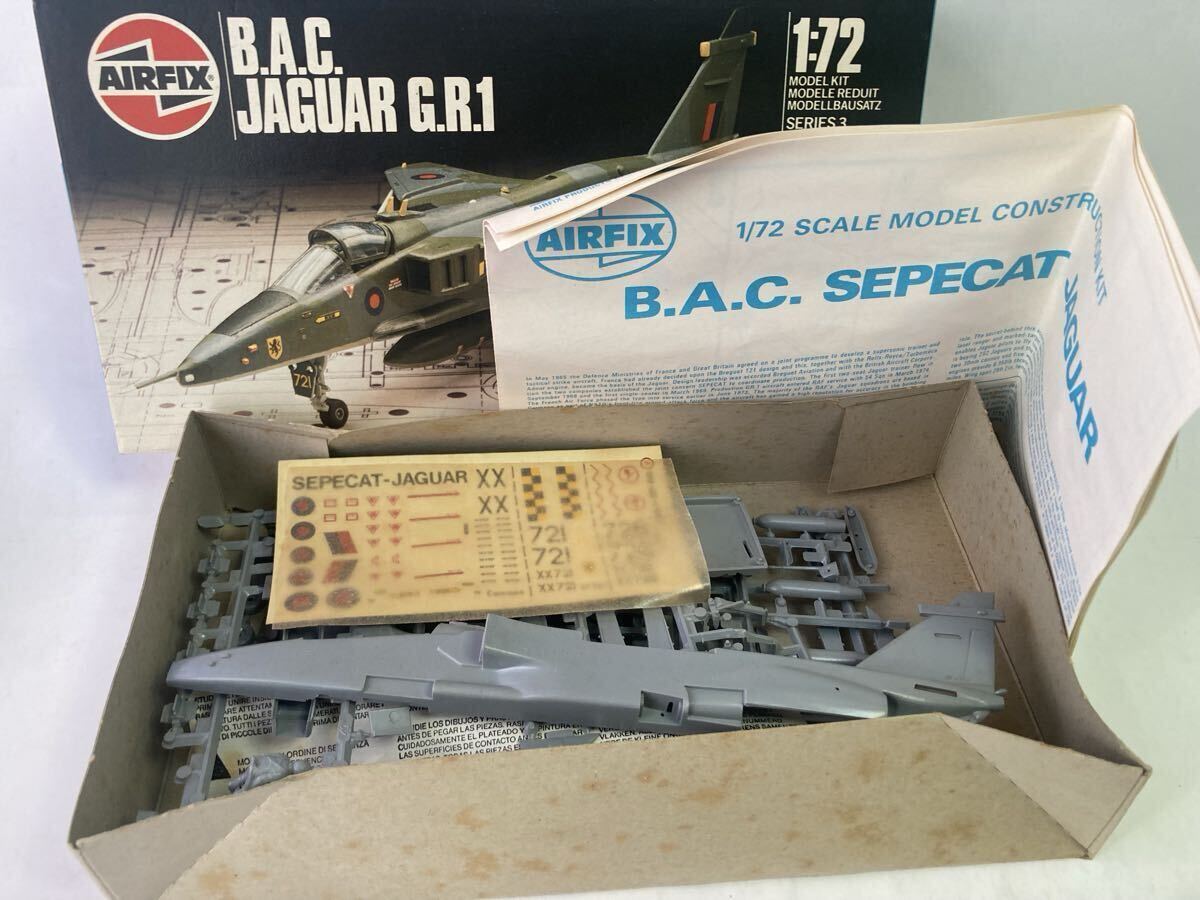 1/72 プラモデル・ジェット機 その《36》 B.A.C. ジャガー G.R.1（エアフィックス）_画像3