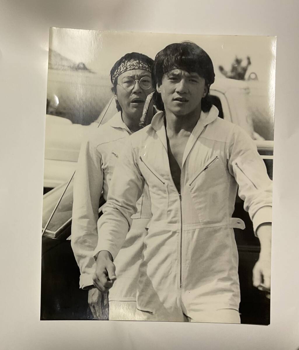 ジャッキー・チェン　マイケル・ホイ「キャノンボール」宣伝資料用六切り写真（6点）_画像2