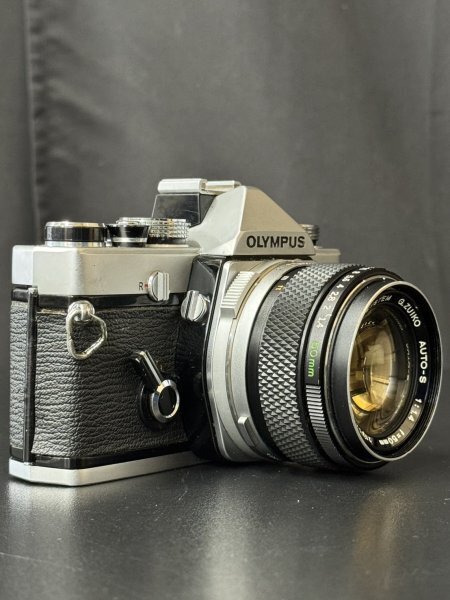 【FT01】OLYMPUS　OM-1　一眼レフ　フィルムカメラ　G.ZUIKO AUTO-S 1:1.4 f＝50㎜　カメラレンズ　ジャンク_画像4