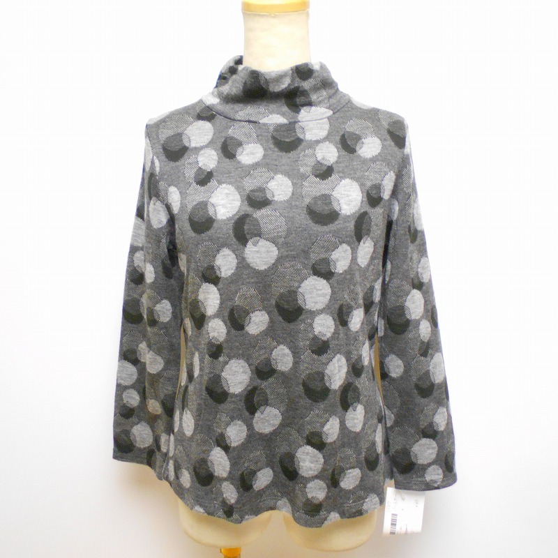 977626 Wacoal ワコール らくラクパートナー 長袖 トップス カットソー【クリックポスト可】_画像1