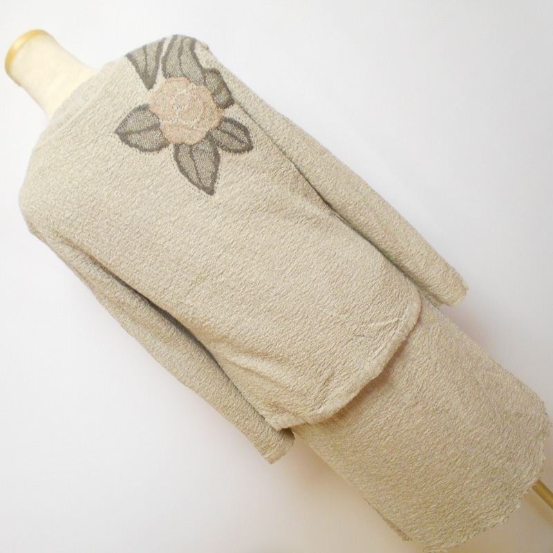 980877 Chamois シャミー 花柄 ニット スリーピース セットアップ 9_画像3