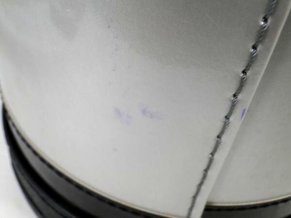 【1円～/非売品/ノベルティ】DUNLOP/ダンロップ キャディバッグ型 開口19cm/縦外寸49cm ダストボックス 玄関インテリア ゴルフ レトロ/120_画像6