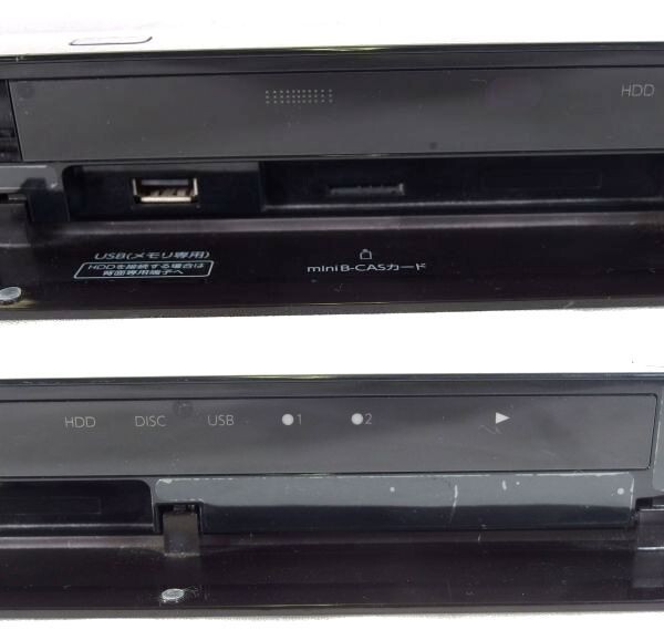 【通電確認済み/良品】TOSHIBA 東芝 REGZA DBR-W1007 Blu-ray ディスクレコーダー ブルーレイ レグザ 16年製 本体のみ/80サイズ_画像4