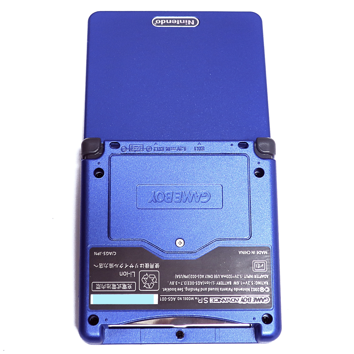 【STANDARD】ゲームボーイアドバンスSP 本体 新品外装交換 メンテナンス済み GBA _画像2