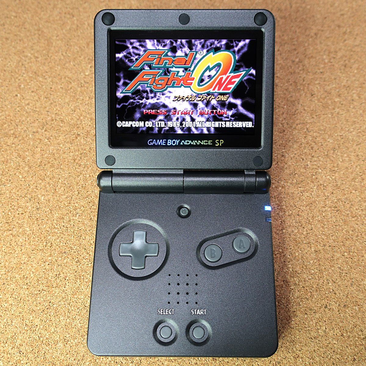 【STANDARD+】IPSバックライト液晶V3 M2+明るさ15段階+OSDメニュー+LiPoバッテリー ゲームボーイアドバンスSP 本体 ガラススクリーン GBA _画像2