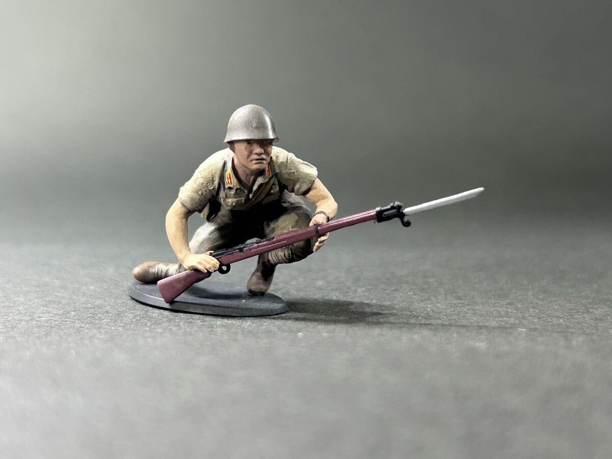 日本陸軍歩兵セット4体塗装済み完成品　タミヤ　1/35_画像7