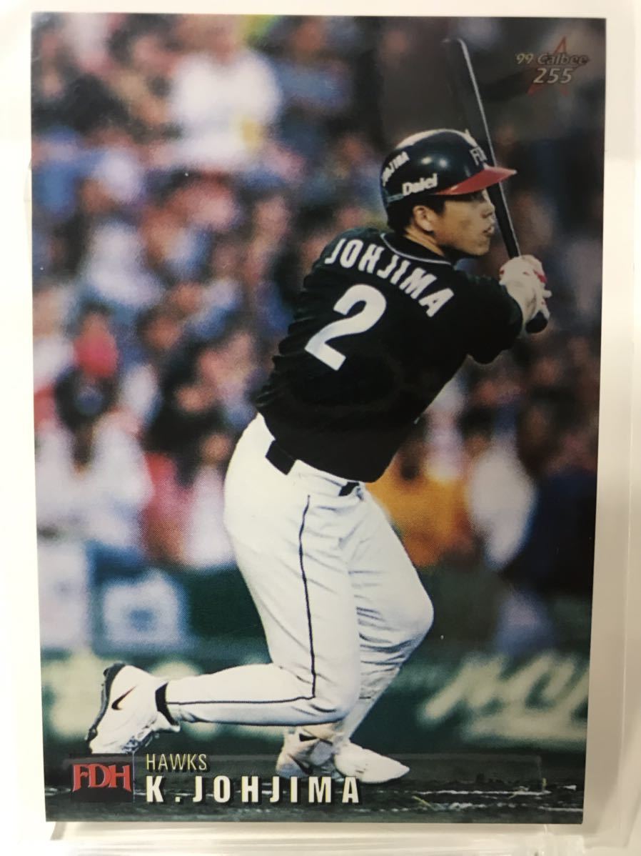  замок остров ..255 Calbee Professional Baseball chip s99 обычный карта Fukuoka большой e- Hawk s