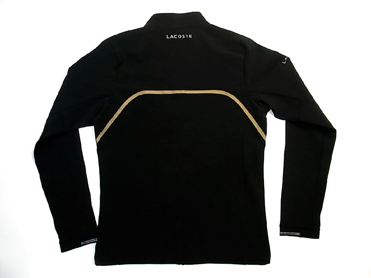 ◆未使用・保管品◆LACOSTE/ラコステ◆NOVAKDJOKOVIC/ノバクジョコビッチ◆フルジップアップジャケット◆黒/ブラック◆テニス◆_画像5