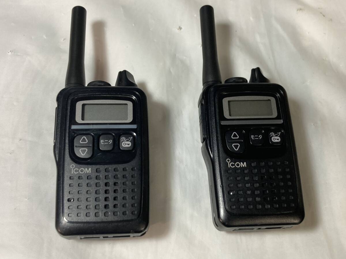 ICOM アイコム / 防水型特定小電力 トランシーバー IC-4300 ×　2台　動作確認済み　中古_画像8