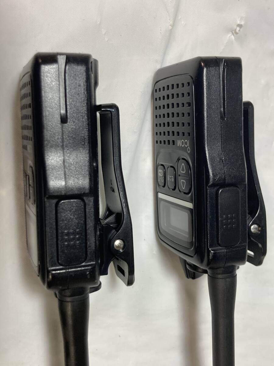 ICOM アイコム / 防水型特定小電力 トランシーバー IC-4300 ×　2台　動作確認済み　中古_画像6