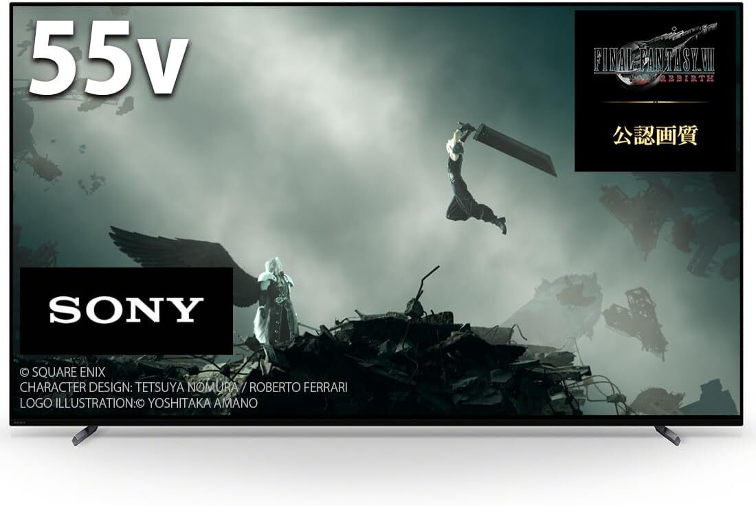 新品 ソニー 55型 4K有機ELテレビ BRAVIA ブラビア XRJ-55A80L OLED XR 倍速 Google TV 4K_画像1