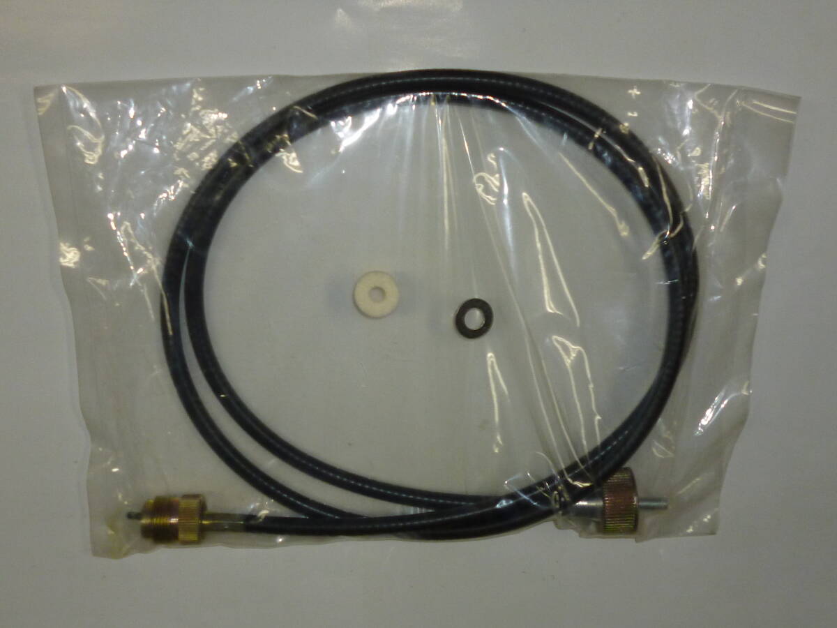 【TOYOTA トヨタ スポーツ800 S800 ヨタハチ UP15】新品 未使用品 スピードメーターケーブル ワイヤー ガスケット ワッシャー付き_画像1