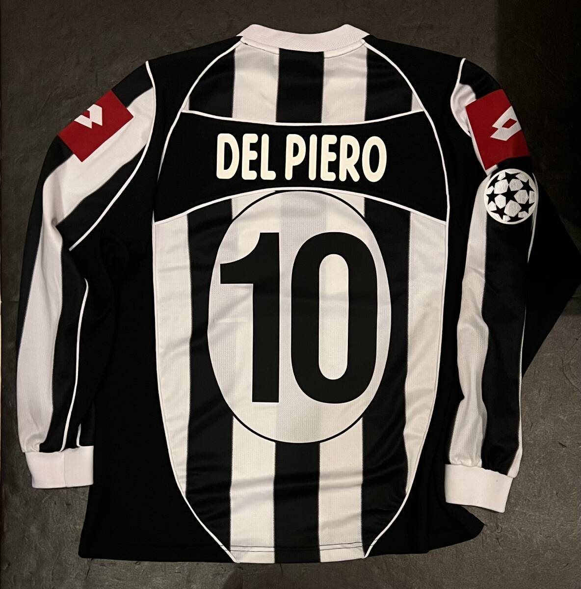 ユベントス　デル・ピエロ選手　ユニフォーム_画像1