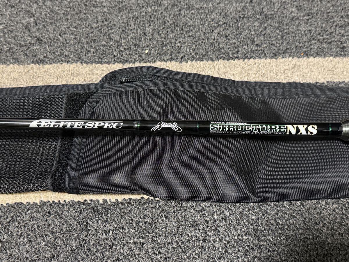 ノリーズ ロードランナー ストラクチャーNSX STN680MS 美品_画像2