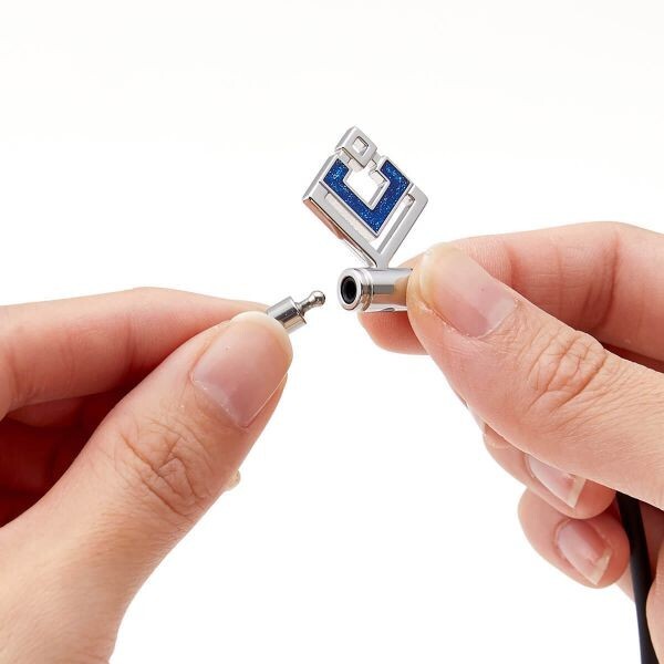 ★コラントッテ TAO ネックレス スリム ARAN mini シルバー×ブルーラメ L Colantotte [4523865134193] ★正規品★_画像6