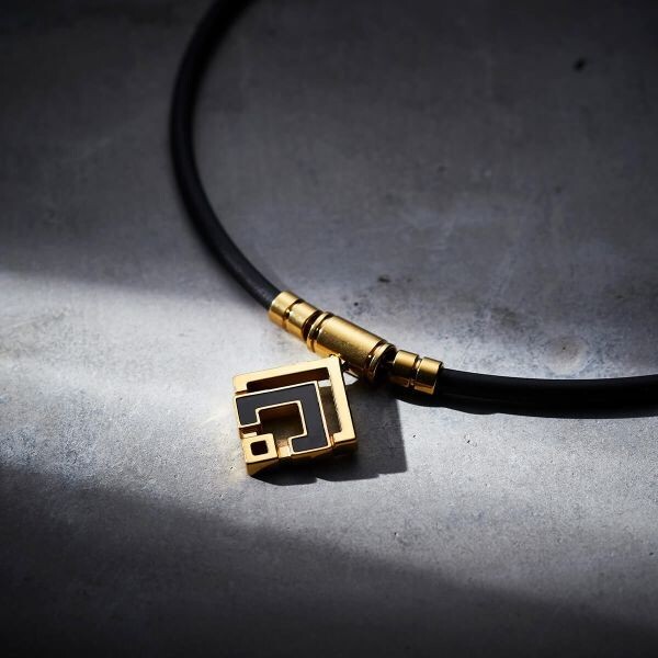 ★コラントッテ TAO ネックレスα ARAN ブラック×クラシックゴールド M Colantotte [4523865130836] ★正規品★_画像1