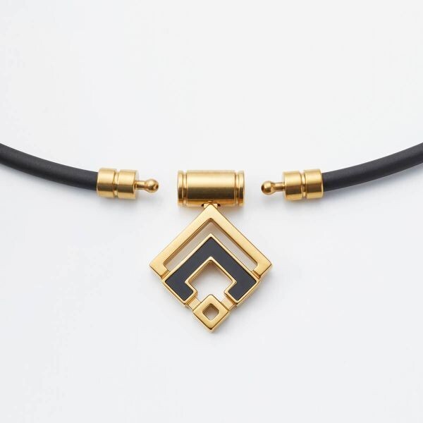 ★コラントッテ TAO ネックレスα ARAN ブラック×クラシックゴールド M Colantotte [4523865130836] ★正規品★_画像3