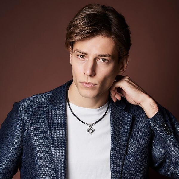 ★コラントッテ TAO ネックレスα ARAN シルバー×ブラック L Colantotte [4523865130812] ★正規品★_画像2