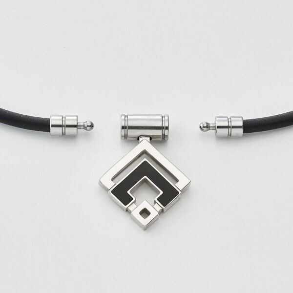 ★コラントッテ TAO ネックレスα ARAN シルバー×ブラック L Colantotte [4523865130812] ★正規品★_画像5