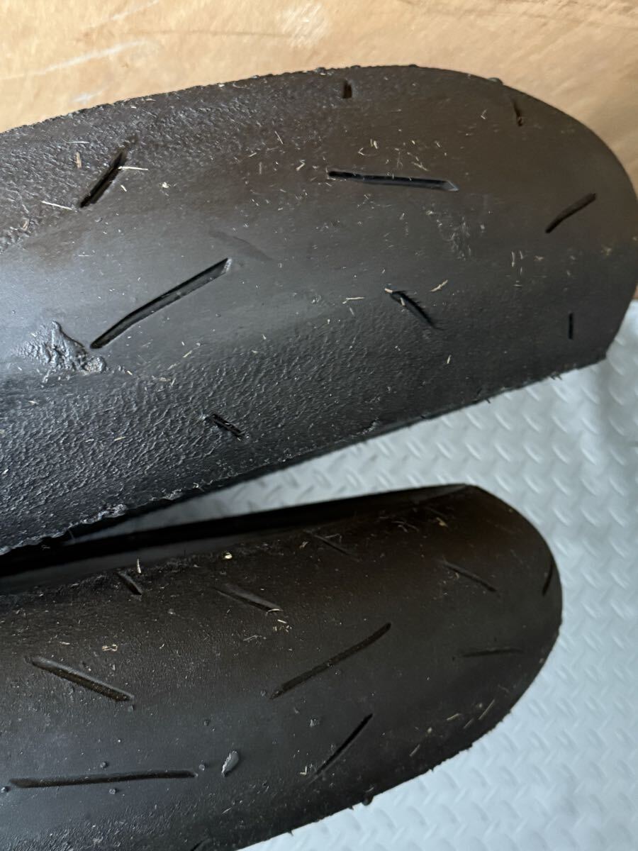 【送料無料】DUNLOP ダンロップ KR410 110/70R17 140/70R17 前後タイヤセット　サーキット使用 DUNLOP CBR250RR YZF-R3など_画像4