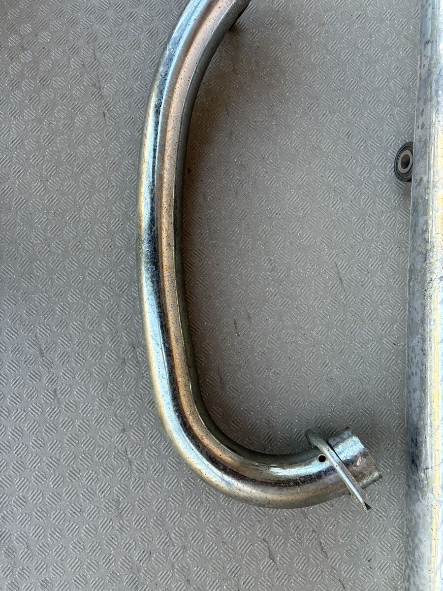 SR400 キャプ車　純正マフラー_画像2