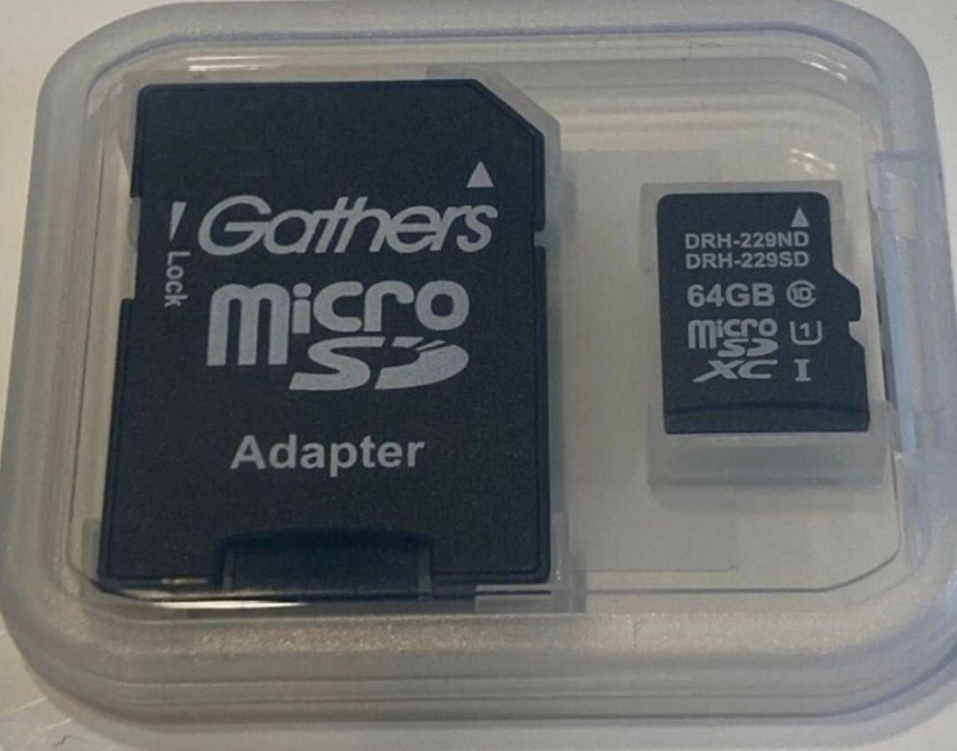 HONDA MICRO SDカード 64GBドライブレコーダー用 DRH-229ND DRH-229SD microSDカード ホンダ SDカード ドラレコ マイクロSDカード_画像1